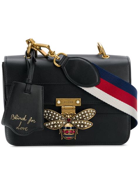 gucci black bee bag|Gucci bee bag price.